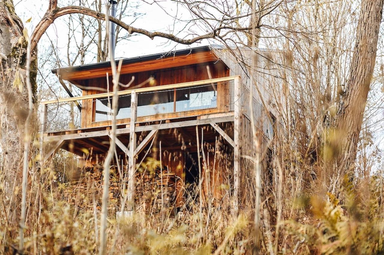 Tri Domky - Tiny Houses Depoltice Extérieur photo