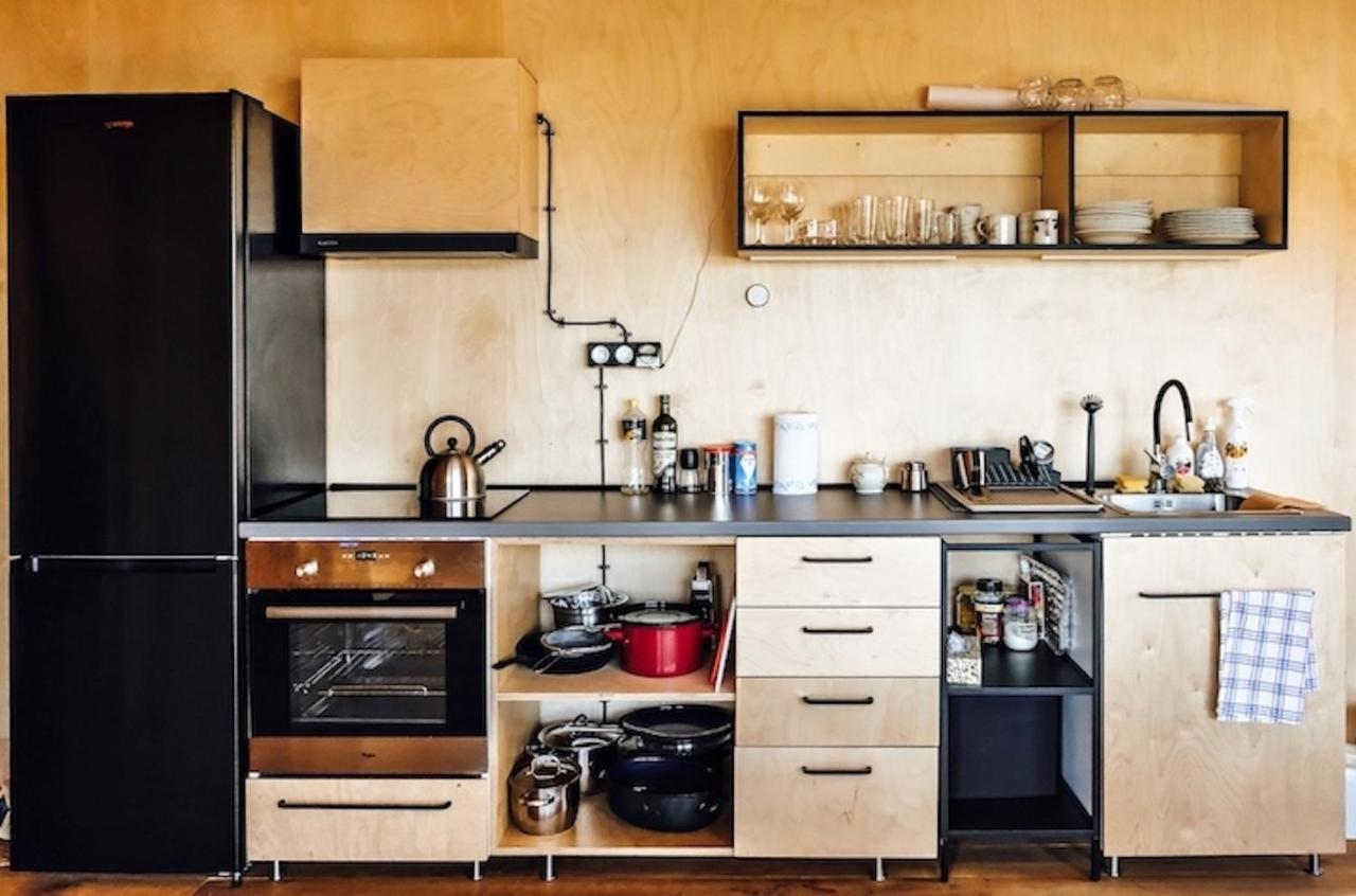 Tri Domky - Tiny Houses Depoltice Extérieur photo