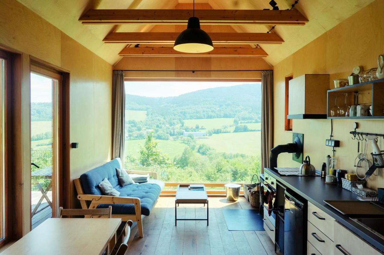 Tri Domky - Tiny Houses Depoltice Extérieur photo