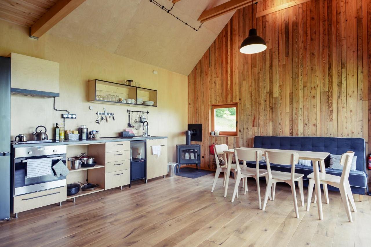 Tri Domky - Tiny Houses Depoltice Extérieur photo
